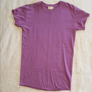 NWOT Nation Los Angeles Lilac Tshirt Dress